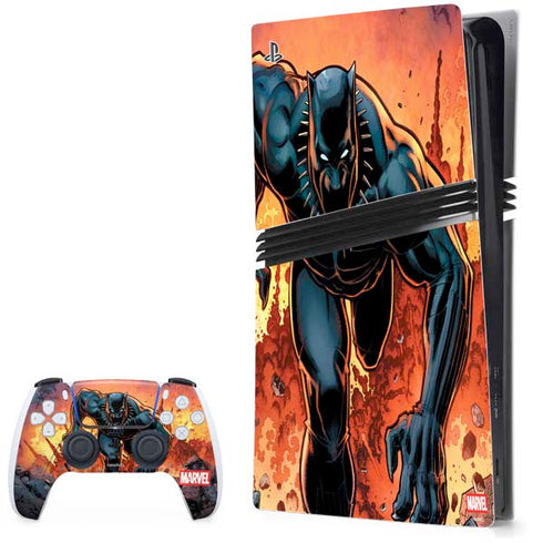 Marvel Black Panther Rise of Black Panther PS5 Pro Bundle Skin